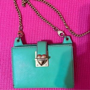 COPY - Vintage Lime Green and Hot Pink Juicy Leather Mini Bag